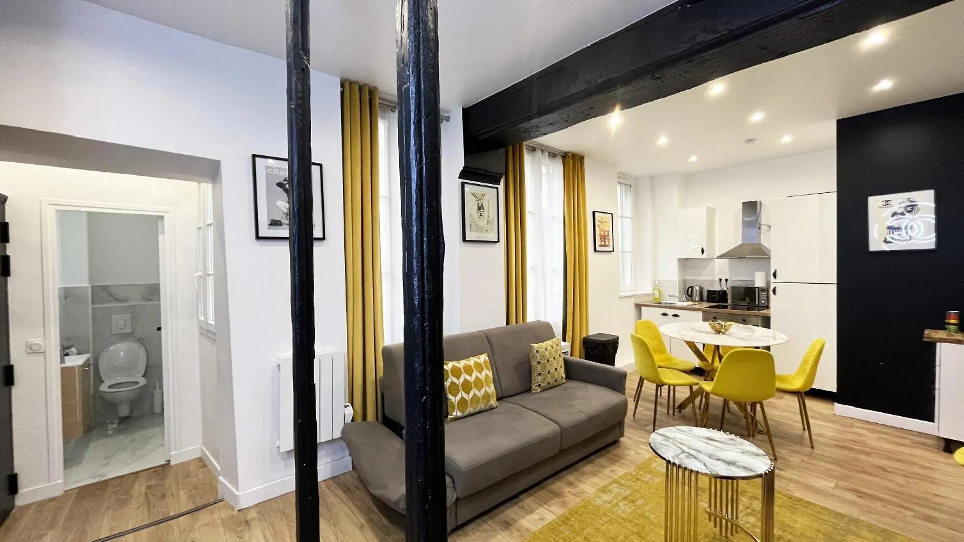 Urban Flat 157 - Coco Chanel Flat In Montorgueil Paris